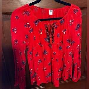Flowy size small Old Navy shirt